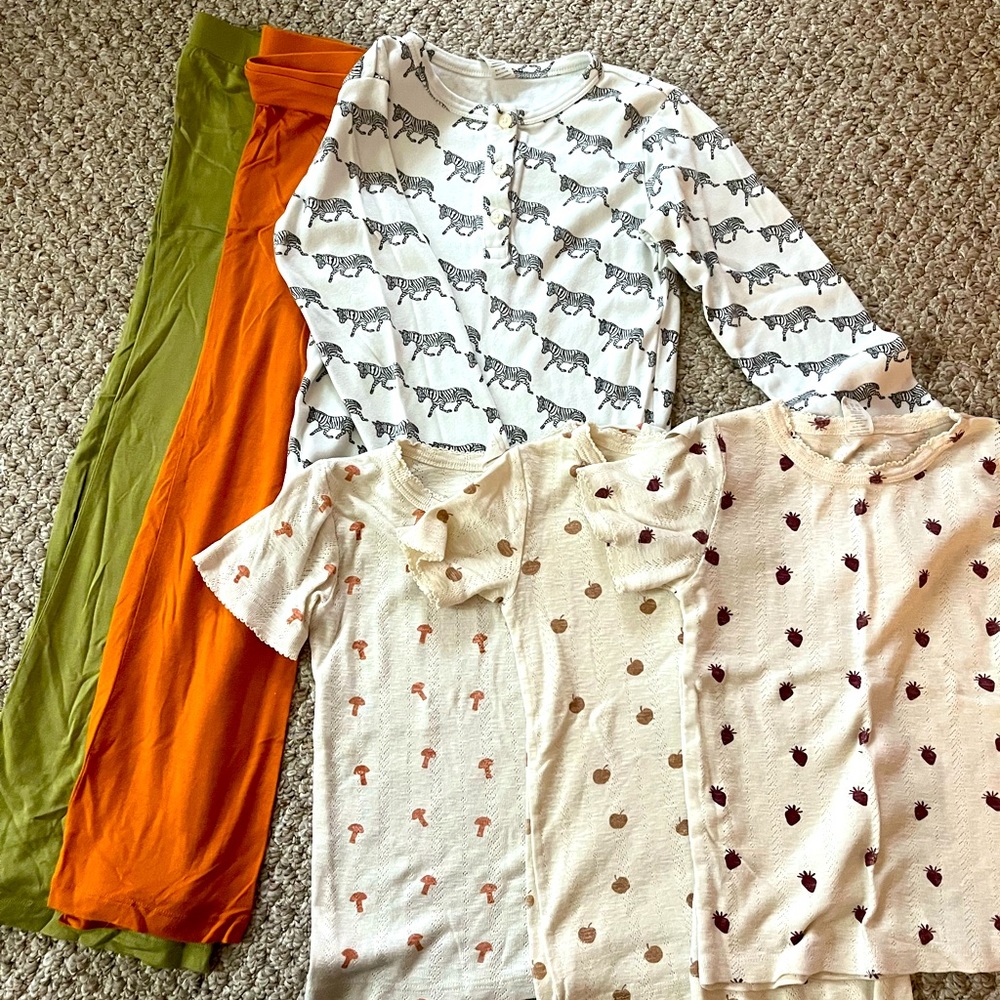 Kate Quinn organic cotton girls size 7 clothing lot